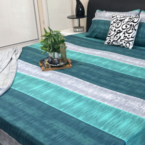COZY NEST – 100% Cotton King Fitted Bed Sheet Set – Deep Pocket 39cm – Soft, Cooling & Breathable Bed Sheets – Wrinkle-Resistant with 360° Elastic – Premium King Size Bedding with Pillowcases