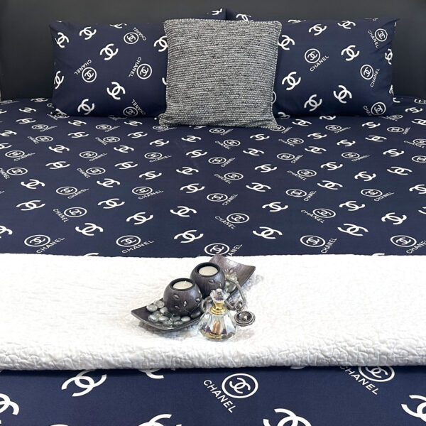 PURE ELEGANCE – 100% Cotton King Fitted Bed Sheet Set – Deep Pocket 39cm – Soft, Cooling & Breathable Bed Sheets – Wrinkle-Resistant with 360° Elastic – Luxury King Size Bedding with Pillowcases - Image 2