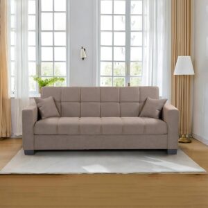 Sofa Cum Bed I Sleeping Fabric Sofa I Three Seat Sofabed I Modern Design Living Room Sofa