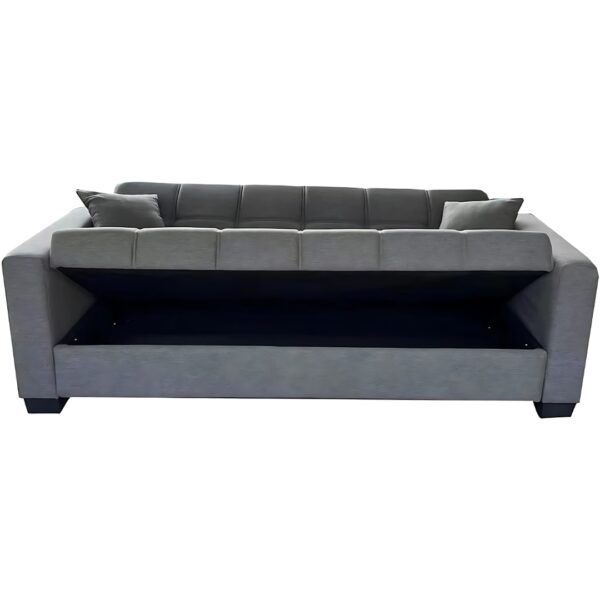Sofa Cum Bed I Sleeping Fabric Sofa I Three Seat Sofabed I Modern Design Living Room Sofa - Image 6