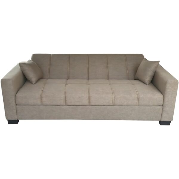 Sofa Cum Bed I Sleeping Fabric Sofa I Three Seat Sofabed I Modern Design Living Room Sofa - Image 2