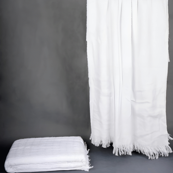 GP 4 pcs set Men Clothing Hajj Umrah Ahram Ehram 100% Super Soft Non Allergic Cotton New Dry Fast Microfiber Woven Technology, WaterProof ahram's Belt, Waterproof Shoe Bag, Tawaf counting Beads - Image 5