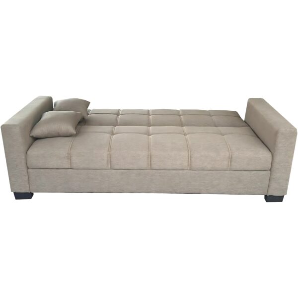 Sofa Cum Bed I Sleeping Fabric Sofa I Three Seat Sofabed I Modern Design Living Room Sofa - Image 3