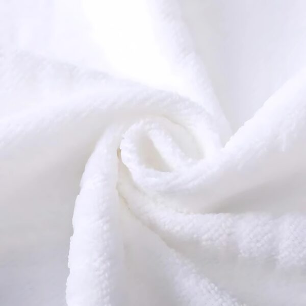 ROYAL AHRAMMen's Ihram Ehram Ahram for Men for Hajj and Umrah - 2 Towels - Hygienic Natural 100% Microfiber Towels and Soft Thread 110 x 220cm 43X86 inch (top, Bottom. - Image 3