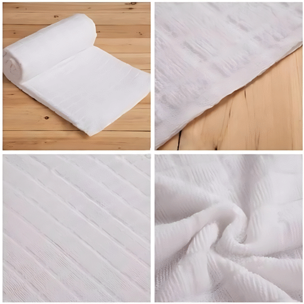 GP 4 pcs set Men Clothing Hajj Umrah Ahram Ehram 100% Super Soft Non Allergic Cotton New Dry Fast Microfiber Woven Technology, WaterProof ahram's Belt, Waterproof Shoe Bag, Tawaf counting Beads - Image 6
