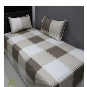 HEAVENLY COMFORT CHUCK BOX  – 100%  Pure  Cotton  King Fitted Bed Sheet Set – Deep Pocket 39cm – Soft, Cooling & Breathable Bed Sheets – Wrinkle-Resistant with 360° Elastic – Luxury King Size Bedding with Pillowcases