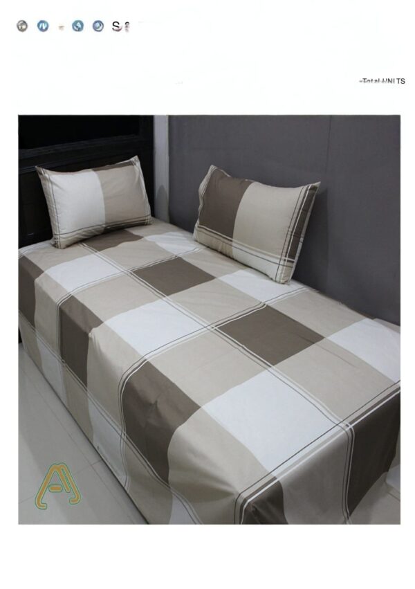 HEAVENLY COMFORT CHUCK BOX  – 100%  Pure  Cotton  King Fitted Bed Sheet Set – Deep Pocket 39cm – Soft, Cooling & Breathable Bed Sheets – Wrinkle-Resistant with 360° Elastic – Luxury King Size Bedding with Pillowcases
