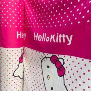 Hello Kitty – Cotton King Flat Bed Sheet Set  – Soft, Cooling & Breathable Bed Sheets – Wrinkle-Resistant – Luxury King Size Bedding with Two Pillowcases.