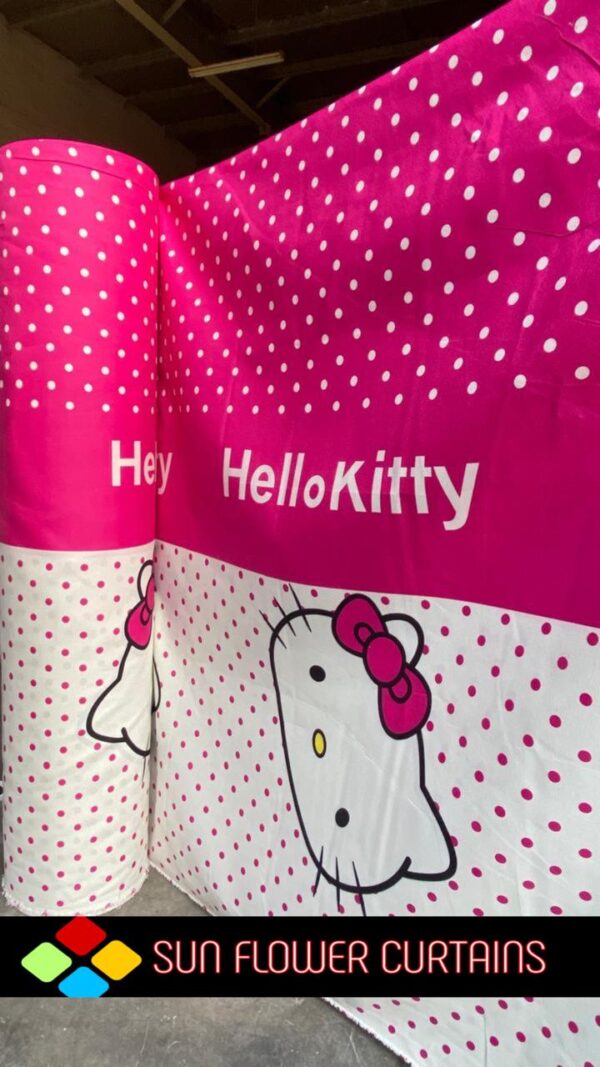 Hello Kitty – Cotton King Flat Bed Sheet Set  – Soft, Cooling & Breathable Bed Sheets – Wrinkle-Resistant – Luxury King Size Bedding with Two Pillowcases.