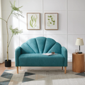 Sherani Modern Upholstered Sofa – Comfortable 2 & 3-Seater Couch Options for Living Room or Office | Eco-Friendly, Durable & Easy to Assemble