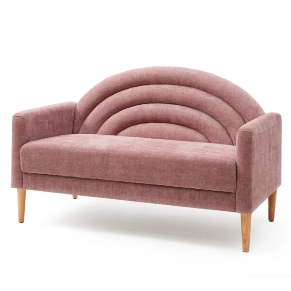 Sherani 2-Seater Upholstered Loveseat Sofa – Luxury Modern Fabric Sofa for Living Room & Majlis | Perfect for UAE Homes & Apartments" - Image 10