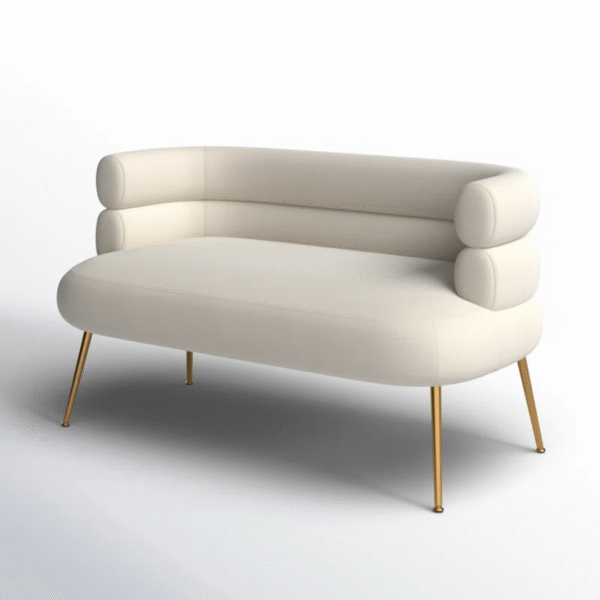 Demetrius 50'' Upholstered Loveseat – Modern 2-Seater Sofa for Living Room, Bedroom, or Office | Compact, Stylish & Comfortable - Image 2