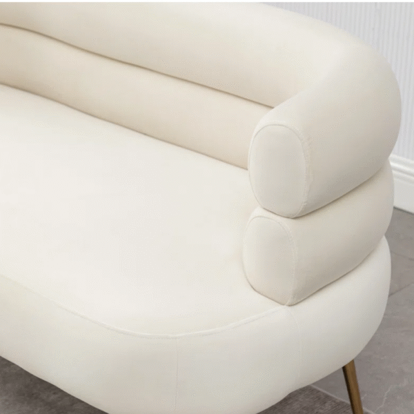 Demetrius 50'' Upholstered Loveseat – Modern 2-Seater Sofa for Living Room, Bedroom, or Office | Compact, Stylish & Comfortable - Image 3