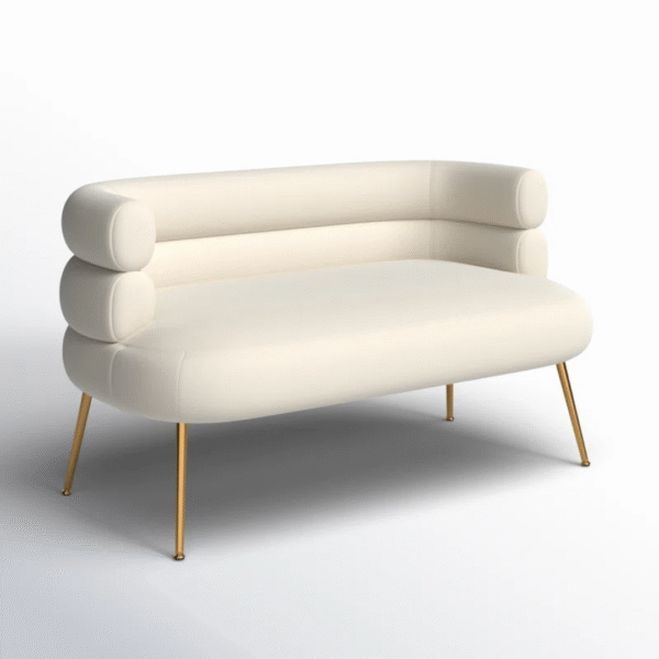 Demetrius 50'' Upholstered Loveseat – Modern 2-Seater Sofa for Living Room, Bedroom, or Office | Compact, Stylish & Comfortable - Image 5