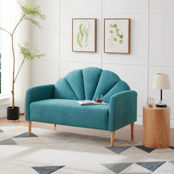 Sherani Modern Upholstered Sofa – Comfortable 2 & 3-Seater Couch Options for Living Room or Office | Eco-Friendly, Durable & Easy to Assemble - Image 6