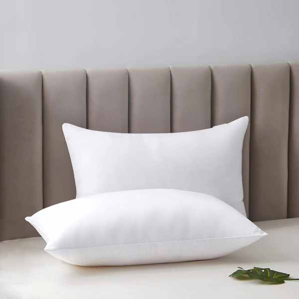 Sherani Luxury Bed Pillows – Hotel Quality Cooling Pillows with Soft 3D Down Alternative Fill for Back, Side & Stomach Sleepers – Queen Size, White (Pack of 4) - Image 2